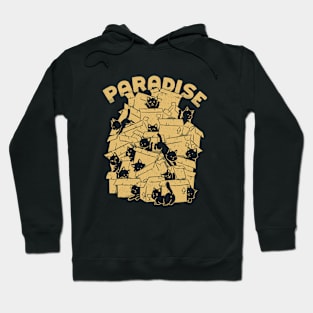 Cat Box Paradise by Tobe Fonseca Hoodie